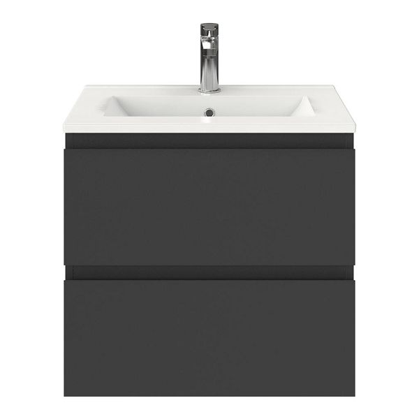 Secca badmeubel 60 cm antraciet mat