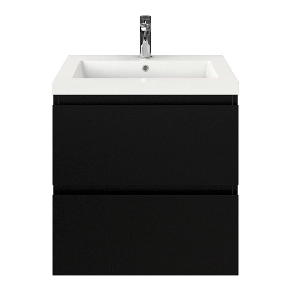 Gisella badmeubel 60 cm zwart mat