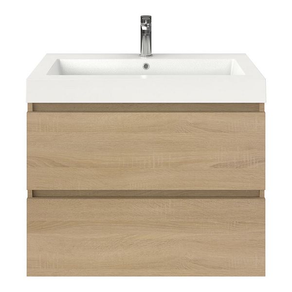 Elena badmeubel 80 cm eiken licht