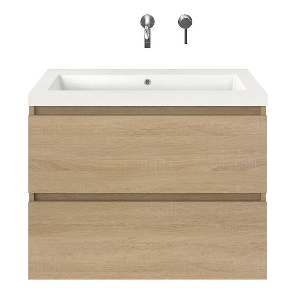 Elena badmeubel 80 cm eiken licht