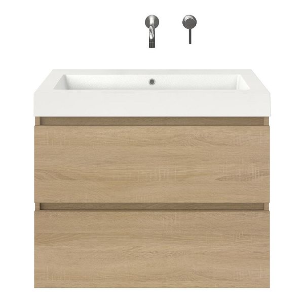 Elena badmeubel 80 cm eiken licht