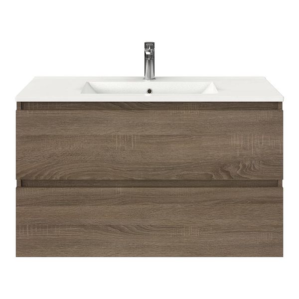 Elena badmeubel 100 cm eiken donker