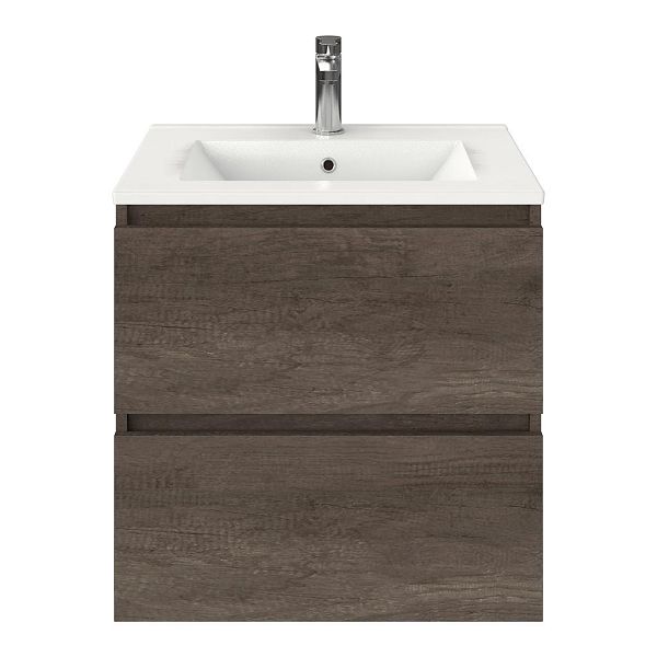 Elena badmeubel 60 cm olm donker grijs
