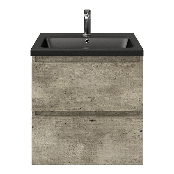 Elena badmeubel 60 cm steigerhout licht grijs