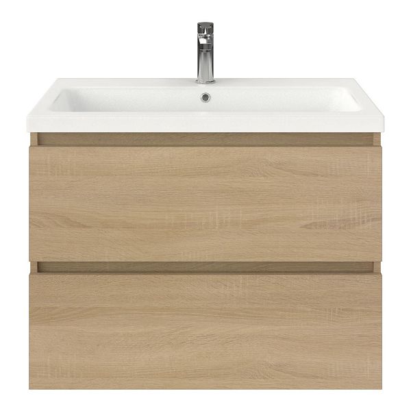 Elena badmeubel 80 cm eiken licht