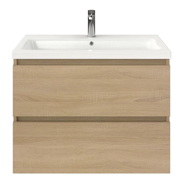 Elena badmeubel 80 cm eiken licht