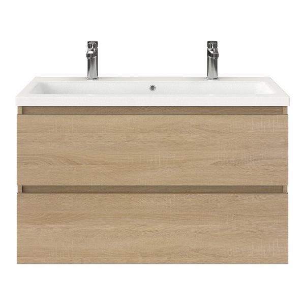 Elena badmeubel 100 cm eiken licht