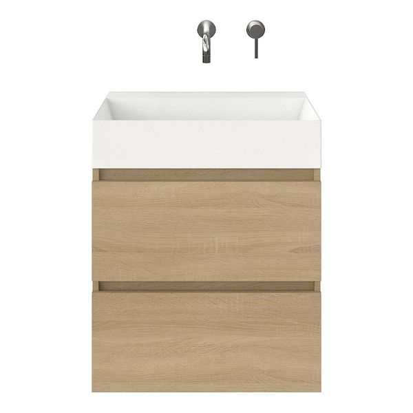 Elena badmeubel 60 cm eiken licht