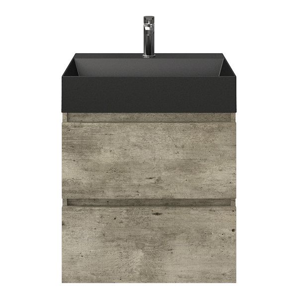 Elena badmeubel 60 cm steigerhout licht grijs