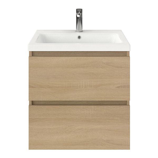 Elena badmeubel 60 cm eiken licht