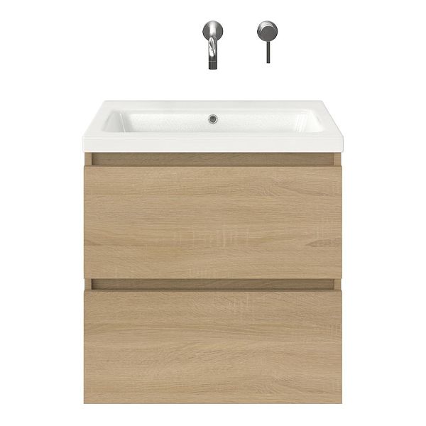 Elena badmeubel 60 cm eiken licht