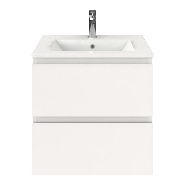 Gisella badmeubel 60 cm wit hoogglans