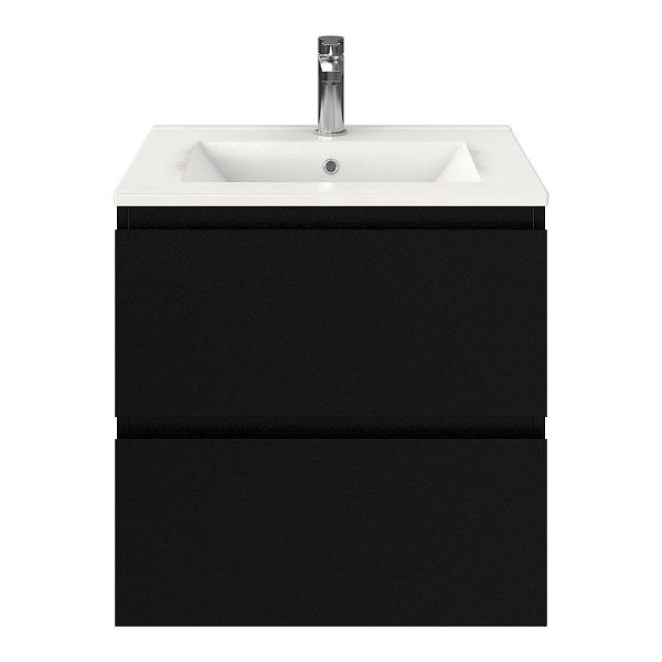 Gisella badmeubel 60 cm zwart mat