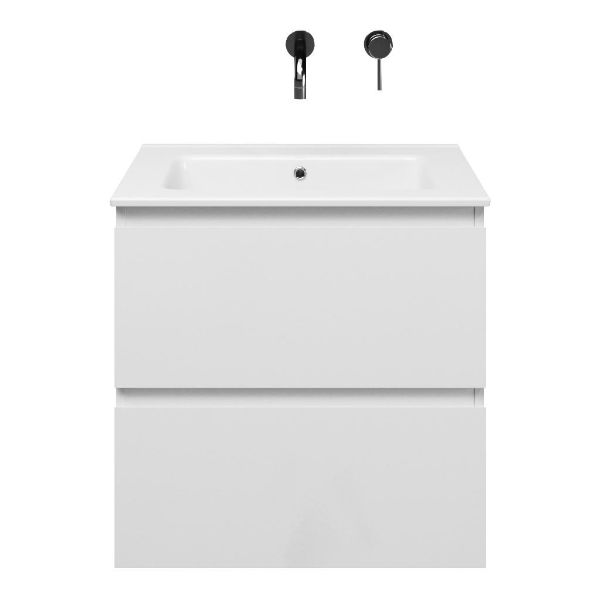 Gisella badmeubel 60 cm wit hoogglans