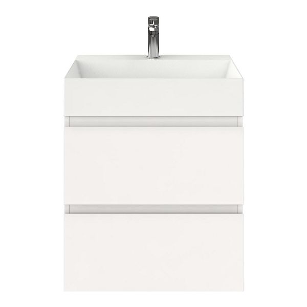 Gisella badmeubel 60 cm wit hoogglans