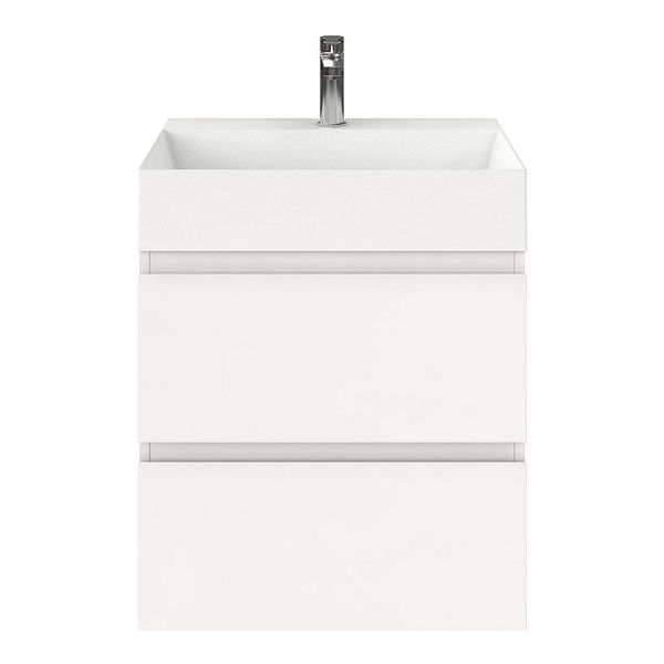 Gisella badmeubel 60 cm wit hoogglans