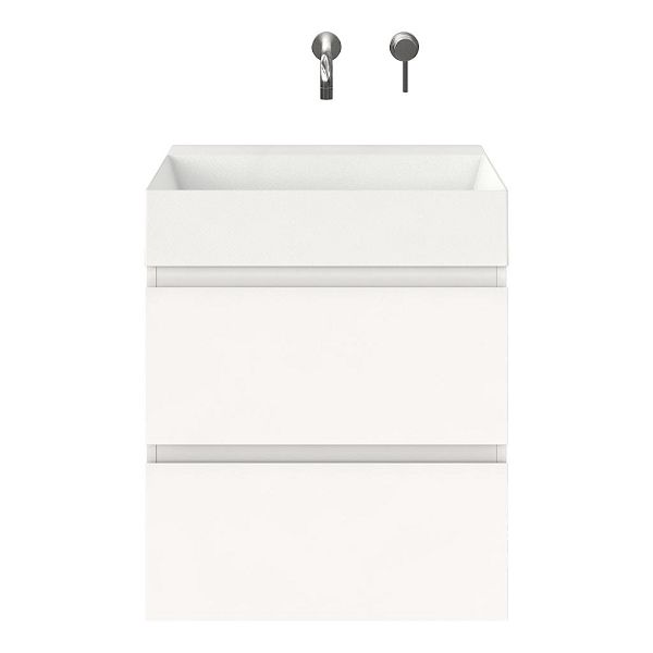 Gisella badmeubel 60 cm wit mat
