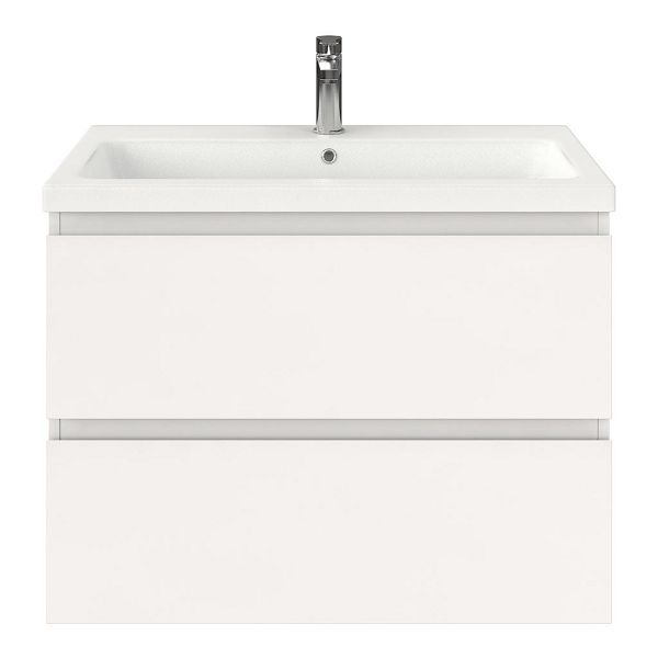 Gisella badmeubel 80 cm wit hoogglans