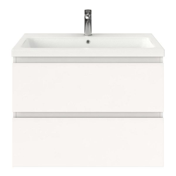 Gisella badmeubel 80 cm wit mat