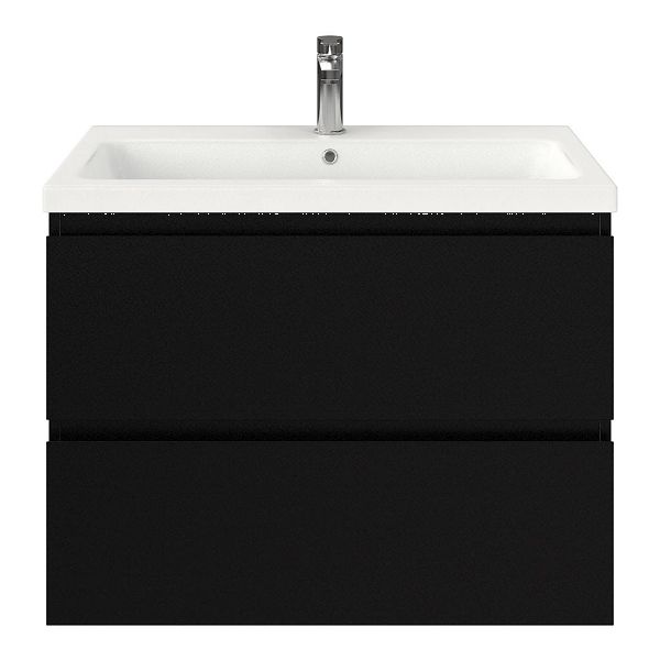 Gisella badmeubel 80 cm zwart mat