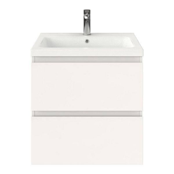 Gisella badmeubel 60 cm wit hoogglans