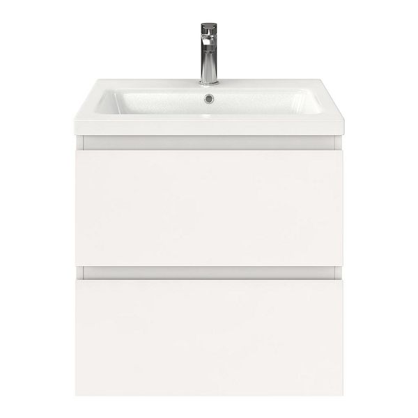Gisella badmeubel 60 cm wit hoogglans