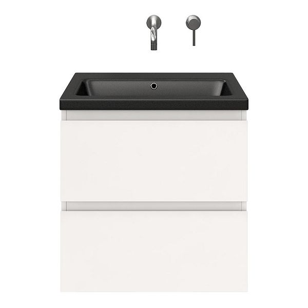 Gisella badmeubel 60 cm wit hoogglans