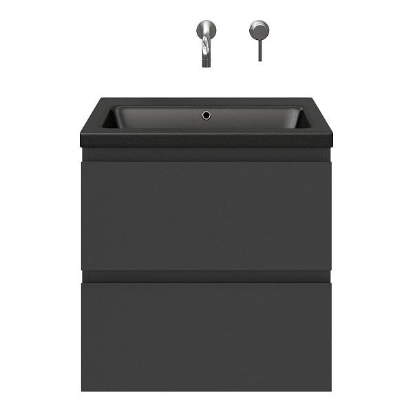 Gisella badmeubel 60 cm antraciet mat