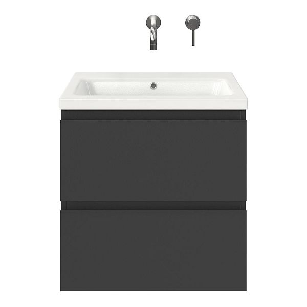 Gisella badmeubel 60 cm antraciet mat