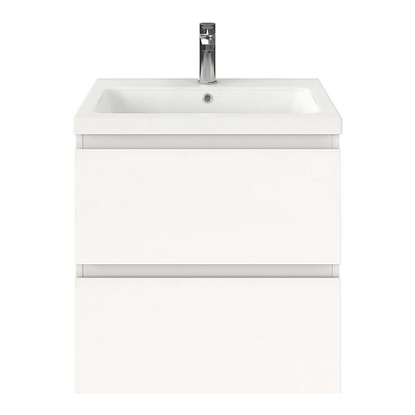 Gisella badmeubel 60 cm wit mat