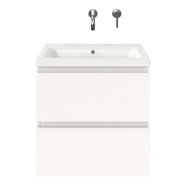 Gisella badmeubel 60 cm wit mat