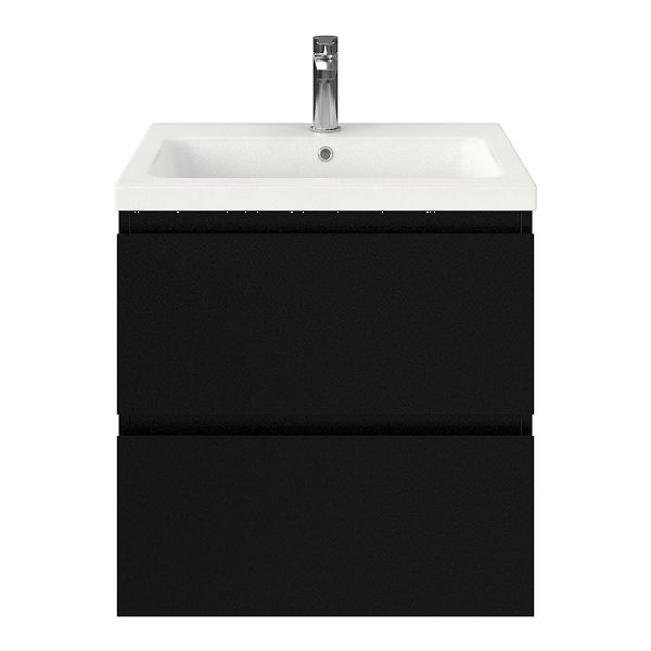 Gisella badmeubel 60 cm zwart mat