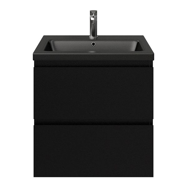 Gisella badmeubel 60 cm zwart mat