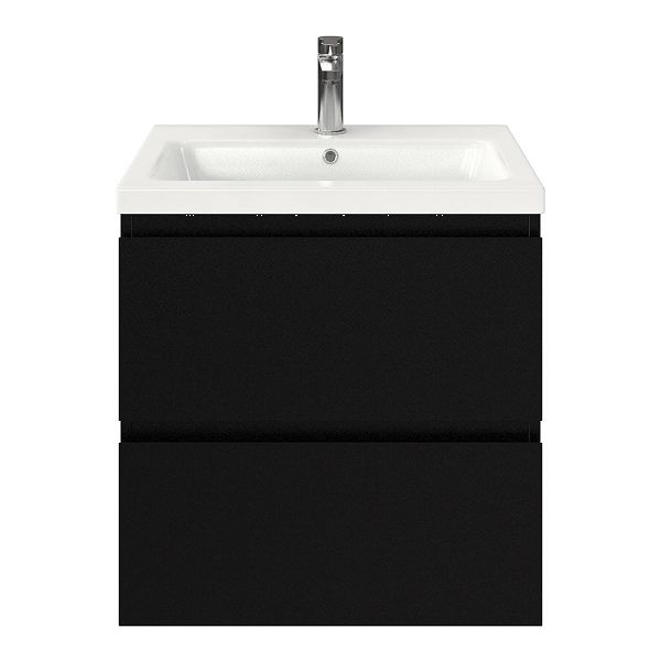 Gisella badmeubel 60 cm zwart mat