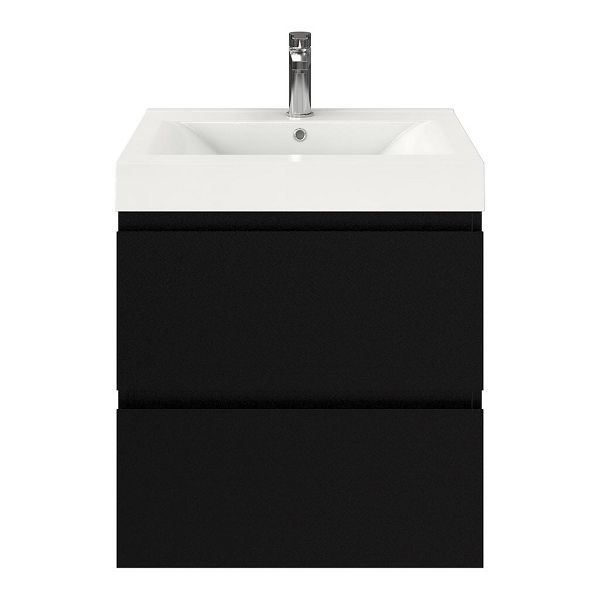 Gisella badmeubel 60 cm zwart mat