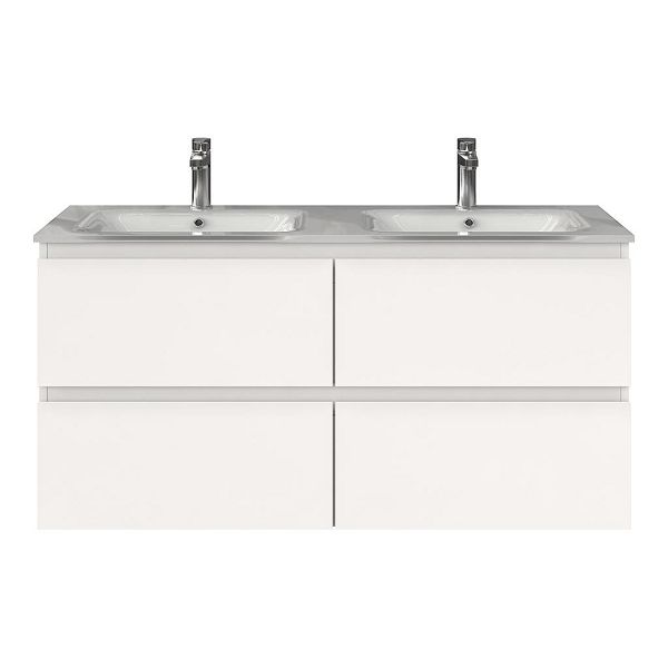 Gisella badmeubel 120 cm wit hoogglans