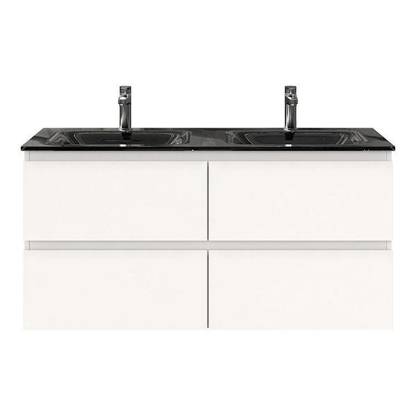 Gisella badmeubel 120 cm wit mat