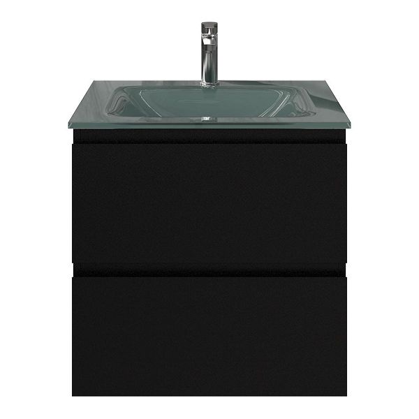 Gisella badmeubel 60 cm zwart mat