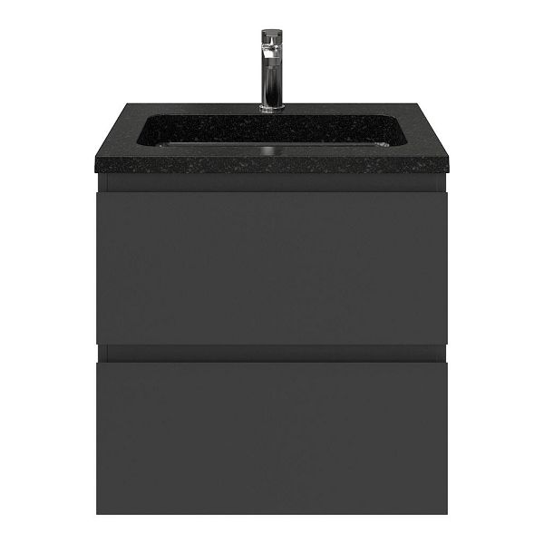 Gisella badmeubel 60 cm antraciet mat