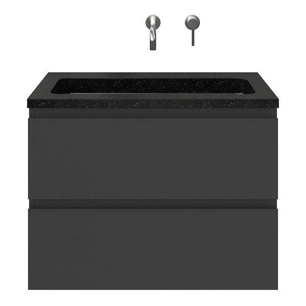 Gisella badmeubel 80 cm antraciet mat