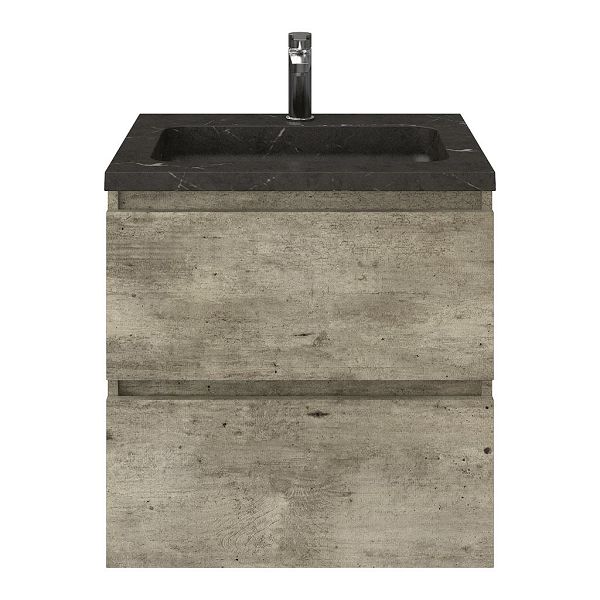 Elena badmeubel 60 cm steigerhout licht grijs