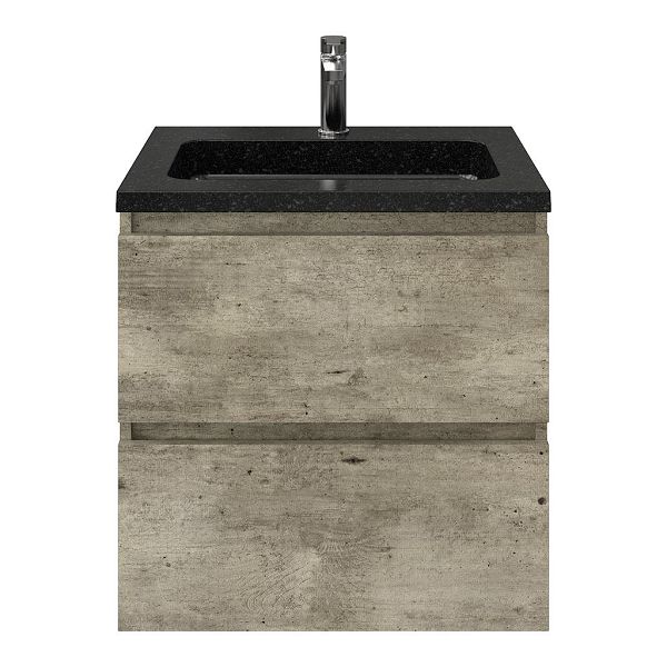 Elena badmeubel 60 cm steigerhout licht grijs