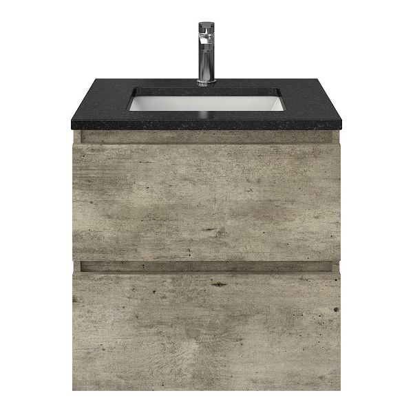 Elena badmeubel 60 cm steigerhout licht grijs