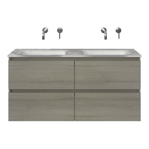 Elena badmeubel 120 cm eiken licht grijs