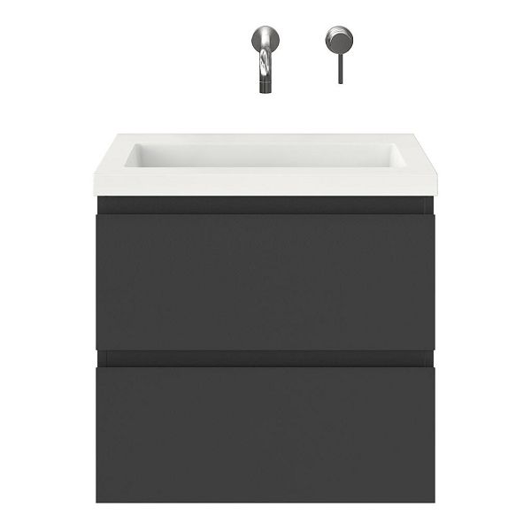 Secca badmeubel 60 cm antraciet mat