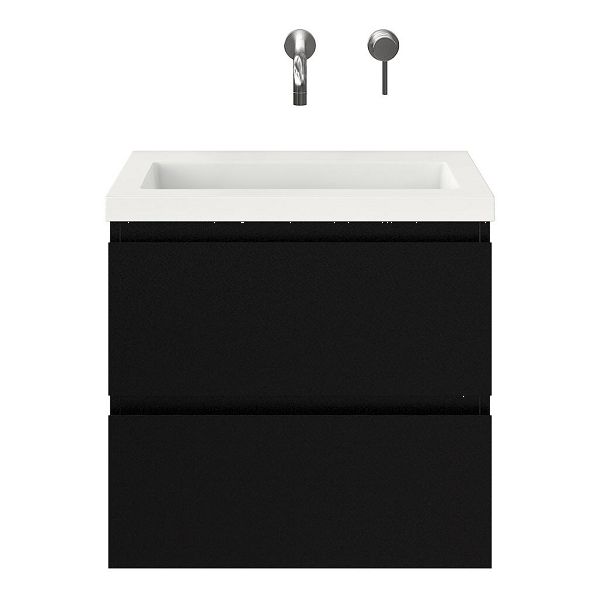 Secca badmeubel 60 cm zwart mat