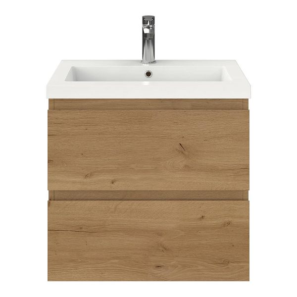 Secca badmeubel 60 cm eiken natuur