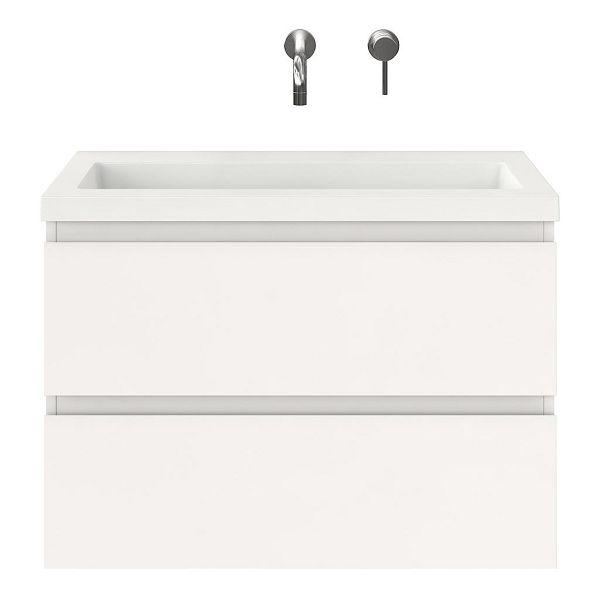 Secca badmeubel 80 cm wit hoogglans