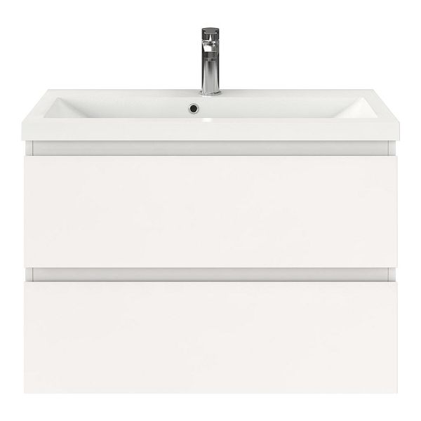 Secca badmeubel 80 cm wit hoogglans
