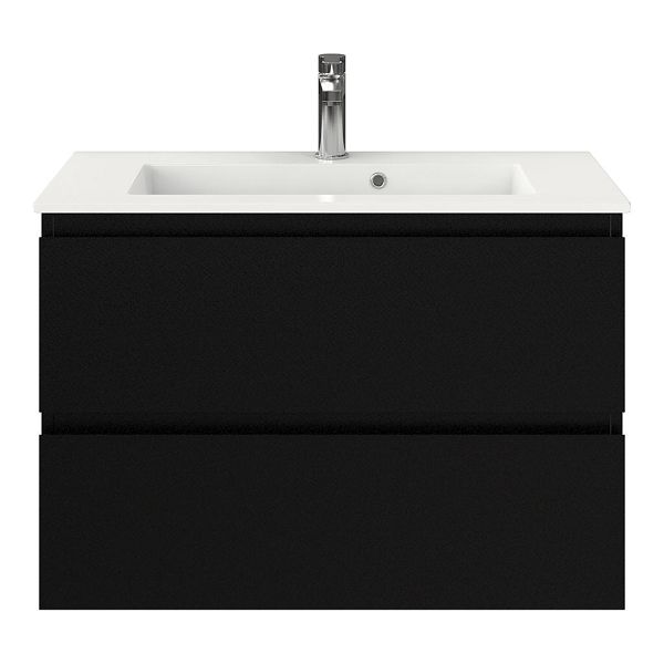 Secca badmeubel 80 cm zwart mat